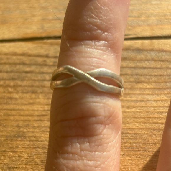 925 Silver Infinity Ring or toe ring - Picture 2 of 6